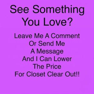 Closet Clear Out!